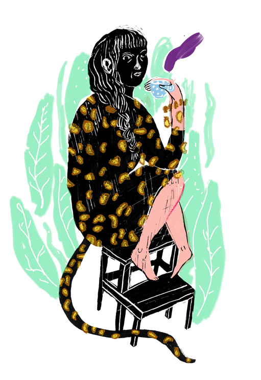 NinaKaunEarlyBirdMintLeopardWoman